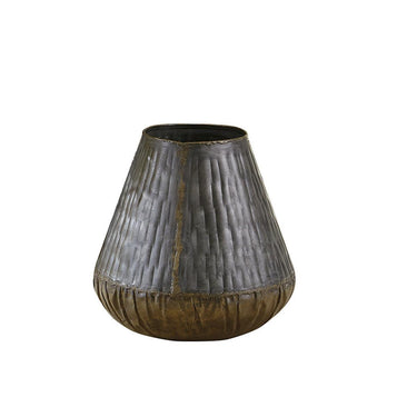 Tapered Bronze Vase - Short Park Designs - The Fox Decor